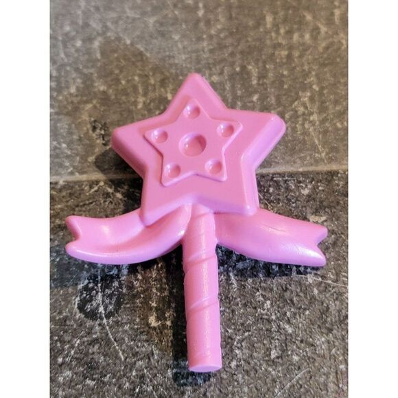 Pink star fairy wand doll accessory toy figure - Picture 1 of 3